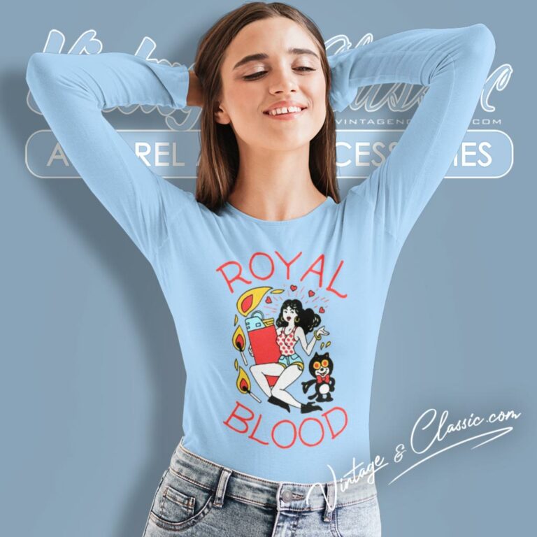Royal Blood Lighter Long Sleeve Tee Royal Blood Lighter Long Sleeve Tee