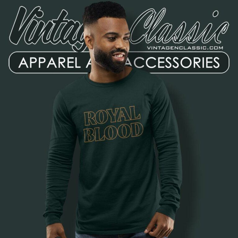 Royal Blood Shirt Back To The Water Below Long Sleeve Tee Royal Blood Shirt Back To The Water Below Long Sleeve Tee