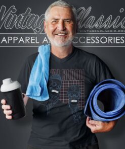 Royal Blood Skeletons Grid V Neck TShirt