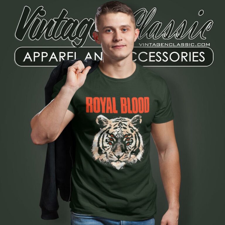 Royal Blood Speckled Tiger T Shirt Royal Blood Speckled Tiger T Shirt