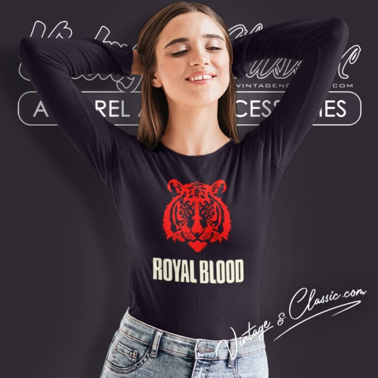 Royal Blood Tiger Long Sleeve Tee Royal Blood Tiger Long Sleeve Tee