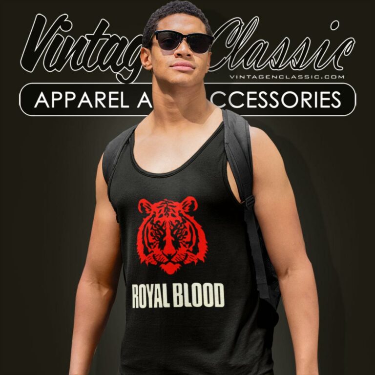 Royal Blood Tiger Tank Top Racerback Royal Blood Tiger Tank Top Racerback