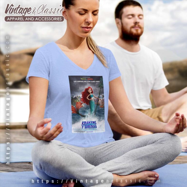 Ruby Gillman Teenage Kraken Movie Posters 2023 V Neck TShirt Ruby Gillman Teenage Kraken Movie Posters 2023 V Neck TShirt