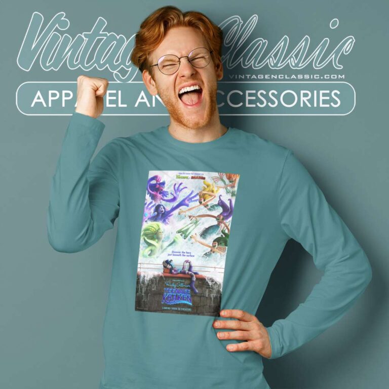 Ruby Gillman Teenage Kraken Poster Long Sleeve Tee Ruby Gillman Teenage Kraken Poster Long Sleeve Tee