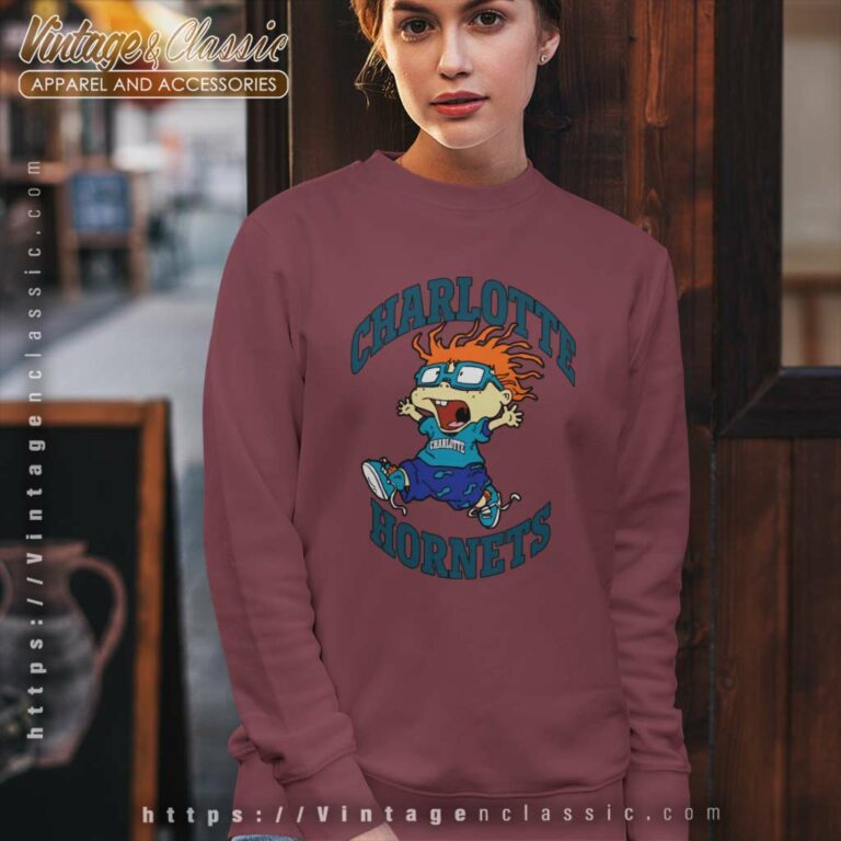 Rugrats Charlotte Hornets Sweatshirt Rugrats Charlotte Hornets Sweatshirt