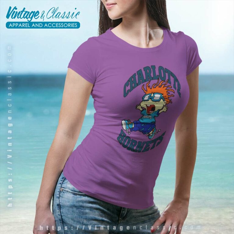 Rugrats Charlotte Hornets Women TShirt Rugrats Charlotte Hornets Women TShirt
