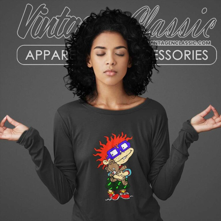 Rugrats Chuckie Finster Long Sleeve Tee Rugrats Chuckie Finster Long Sleeve Tee