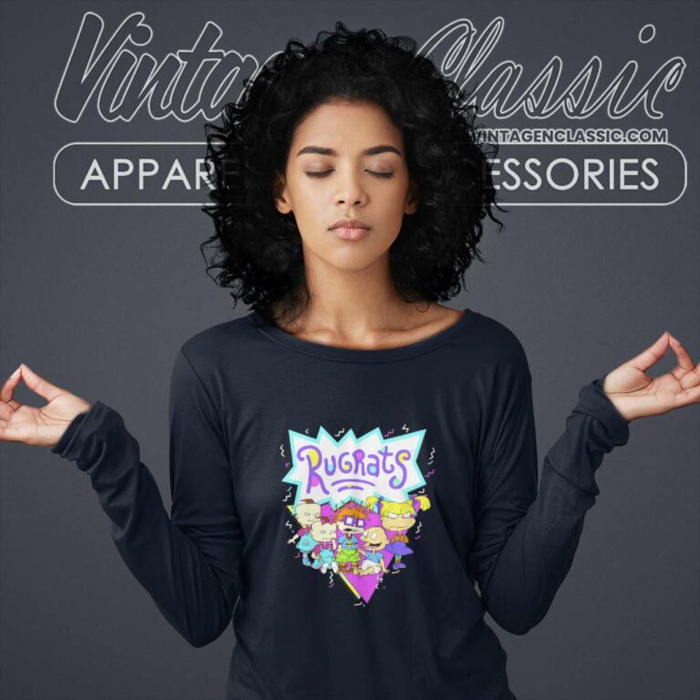 Rugrats Group Shot Long Sleeve Tee Rugrats Group Shot Long Sleeve Tee