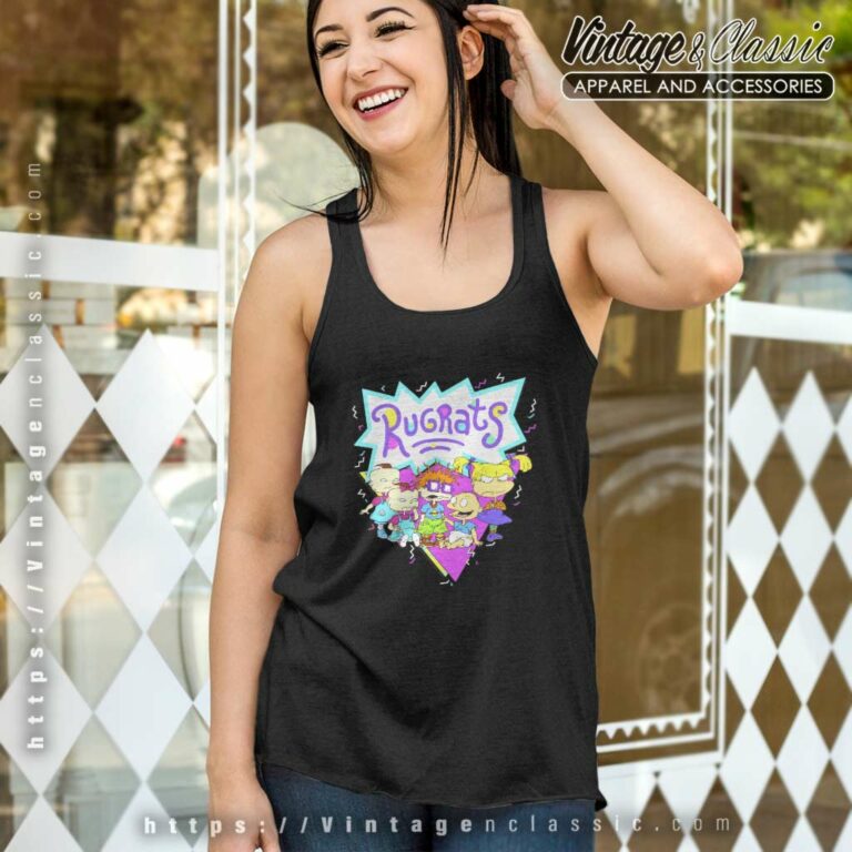 Rugrats Group Shot Tank Top Racerback Rugrats Group Shot Tank Top Racerback
