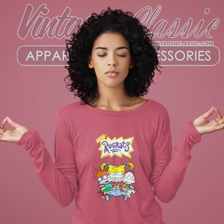 Rugrats Main Characters Long Sleeve Tee Rugrats Main Characters Long Sleeve Tee