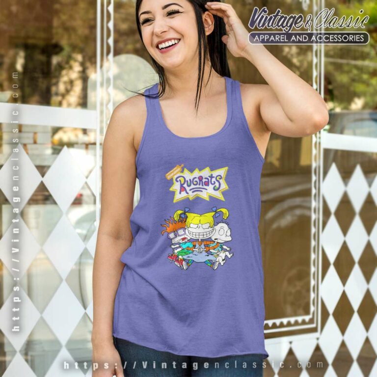 Rugrats Main Characters Tank Top Racerback Rugrats Main Characters Tank Top Racerback
