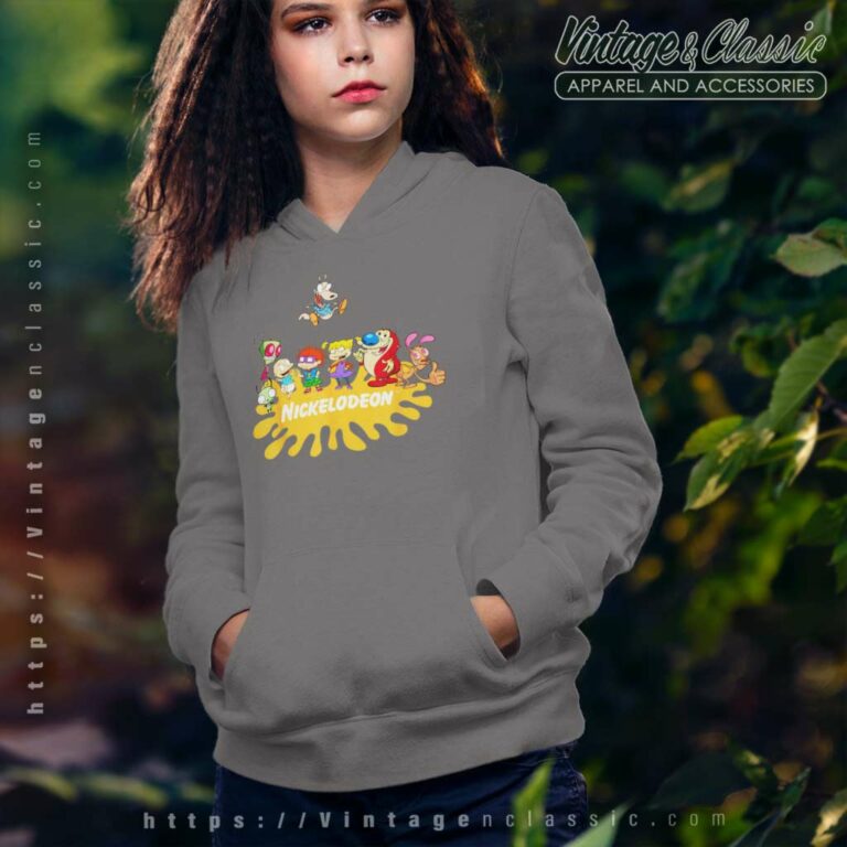 Rugrats Nickelodeon Squad Hoodie Rugrats Nickelodeon Squad Hoodie