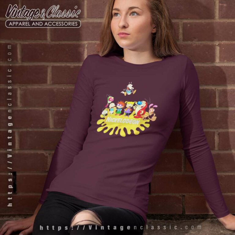 Rugrats Nickelodeon Squad Long Sleeve Tee Rugrats Nickelodeon Squad Long Sleeve Tee