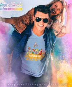 Rugrats Nickelodeon Squad Shirt 5 Rugrats Nickelodeon Squad V Neck TShirt