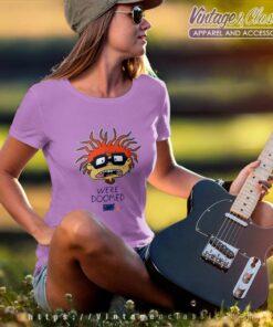 Rugrats Shirt Chuckie We Are Doomed 6 Rugrats Shirt Chuckie We Are Doomed Women TShirt