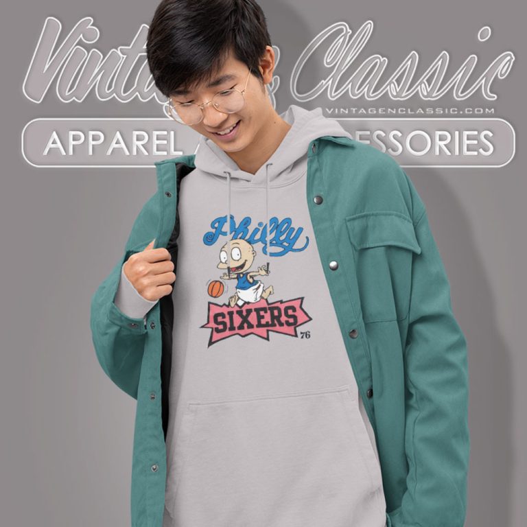 Rugrats Tommy Philadelphia 76ers Hoodie Rugrats Tommy Philadelphia 76ers Hoodie