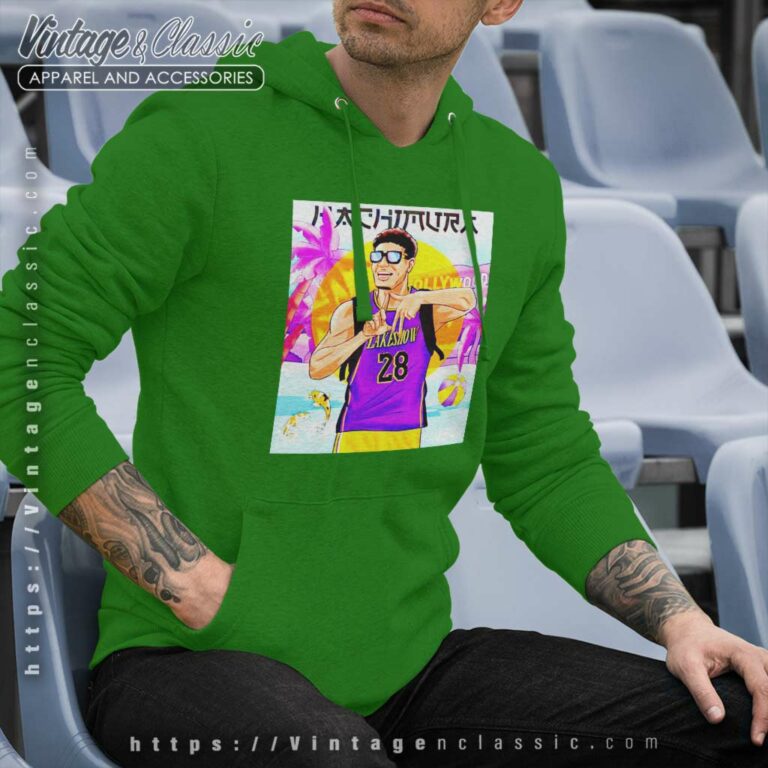 Rui Hachimura Hollywood Here To Stay Hoodie Rui Hachimura Hollywood Here To Stay Hoodie