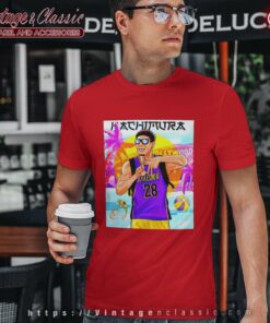 Rui Hachimura Hollywood Here To Stay T Shirt