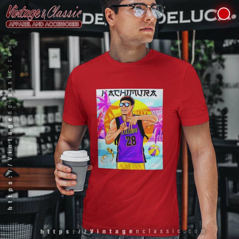 Rui Hachimura Hollywood Here To Stay T Shirt Rui Hachimura Hollywood Here To Stay T Shirt