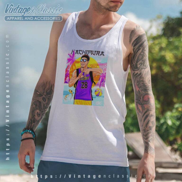 Rui Hachimura Hollywood Here To Stay Tank Top Racerback Rui Hachimura Hollywood Here To Stay Tank Top Racerback