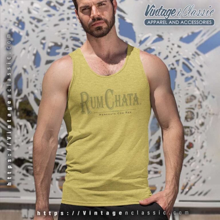 Rum Chata Horchata Con Ron Tank Top Racerback Rum Chata Horchata Con Ron Tank Top Racerback