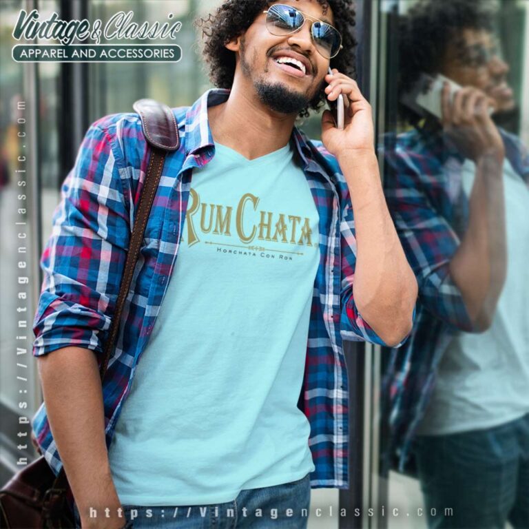 Rum Chata Horchata Con Ron V Neck TShirt Rum Chata Horchata Con Ron V Neck TShirt