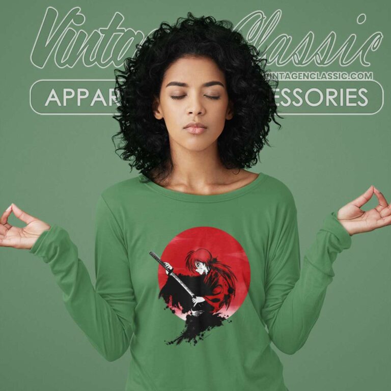 Rurouni Kenshin Himura Long Sleeve Tee Rurouni Kenshin Himura Long Sleeve Tee