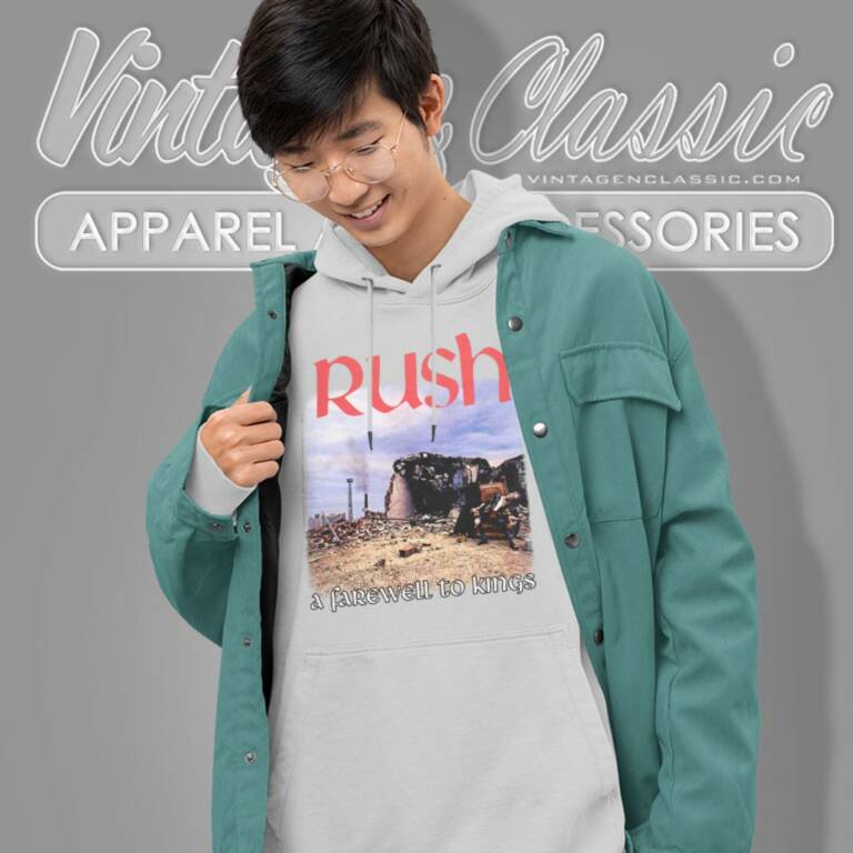 Rush A Farewell To Kings Rush A Farewell To Kings Hoodie Rush A Farewell To Kings Rush A Farewell To Kings Hoodie