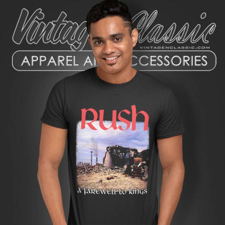 Rush A Farewell To Kings T Shirt Rush A Farewell To Kings T Shirt