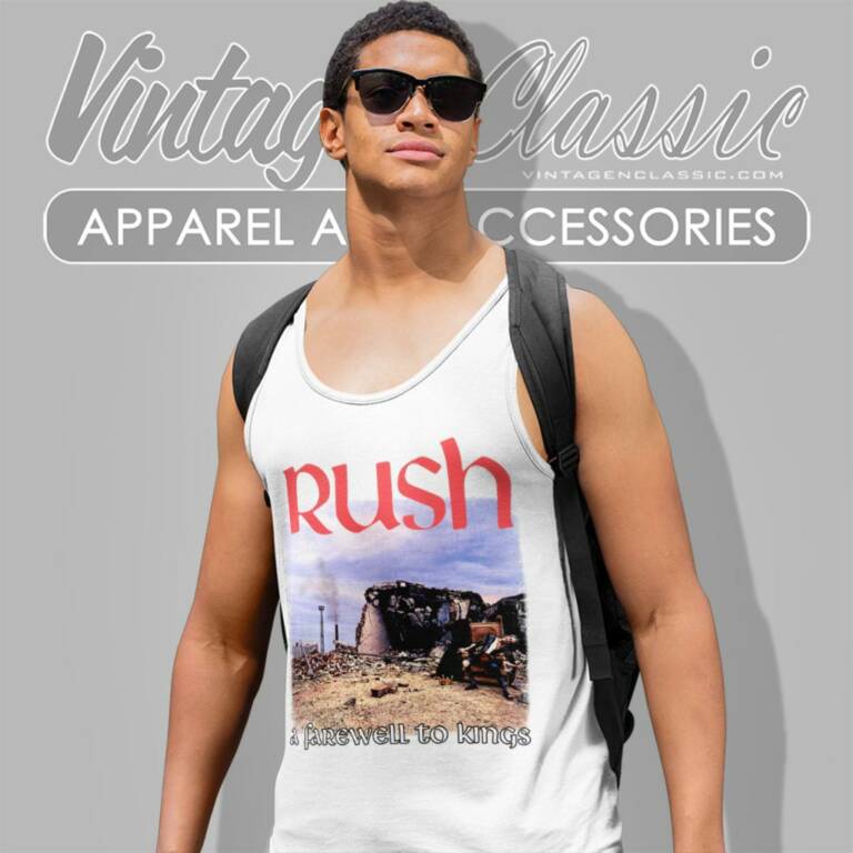Rush A Farewell To Kings Tank Top Racerback Rush A Farewell To Kings Tank Top Racerback