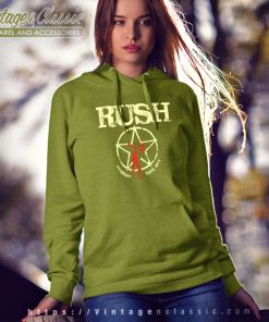 Rush American Tour 1977 Hoodie