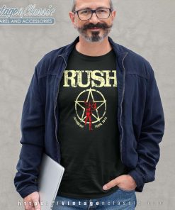 Rush American Tour 1977 Long Sleeve Tee