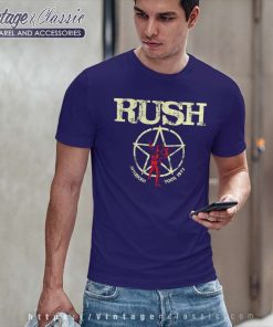 Rush American Tour 1977 T Shirt