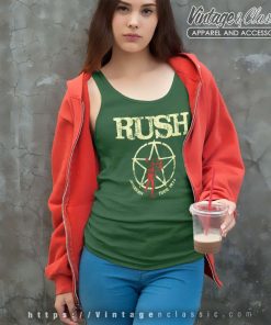 Rush American Tour 1977 Tank Top Racerback