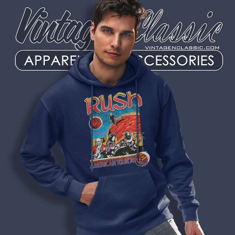 Rush American Tour Rush American Tour Hoodie Rush American Tour Rush American Tour Hoodie