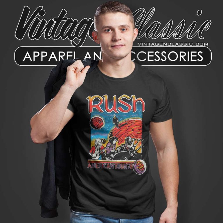 Rush American Tour T Shirt Rush American Tour T Shirt