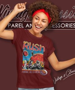 Rush American Tour Shirt 7 Rush American Tour Women TShirt