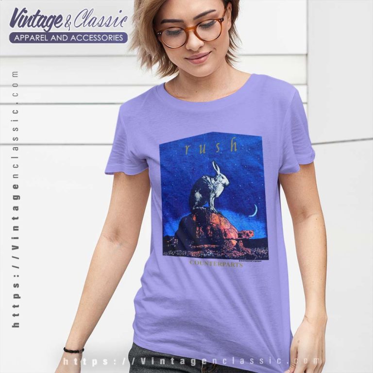 Rush Counterparts Tour Women TShirt Rush Counterparts Tour Women TShirt