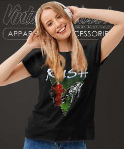 Rush European Tour Shirt 7 Rush European Tour Women TShirt