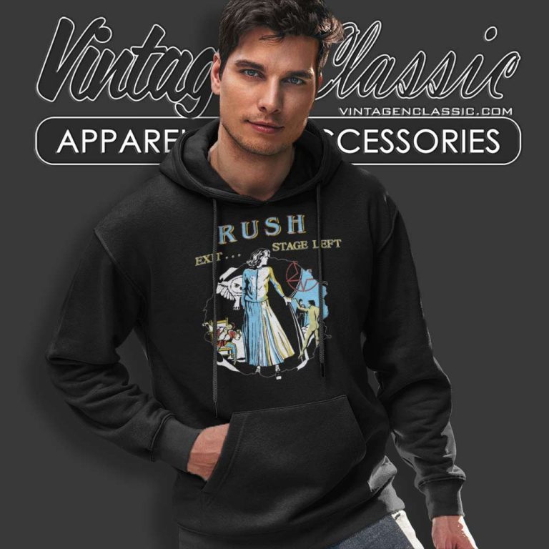 Rush Exit Stage Left Rush Exit Stage Left Hoodie Rush Exit Stage Left Rush Exit Stage Left Hoodie