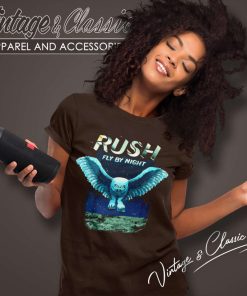 Rush Fly By Night Shirt 7 Rush Fly By Night Women TShirt