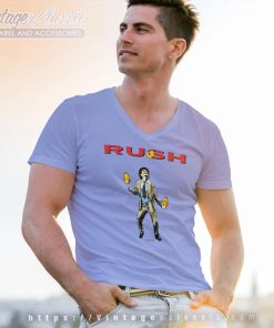 Rush Hold Your Fire Tour V Neck TShirt