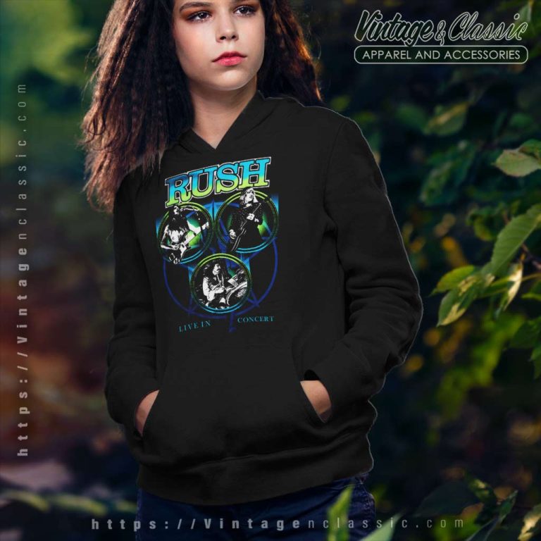 Rush Live In Concert Rush Live In Concert Hoodie Rush Live In Concert Rush Live In Concert Hoodie