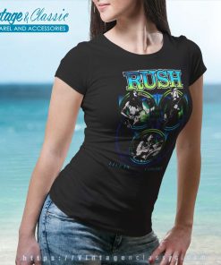 Rush Live In Concert Women TShirt