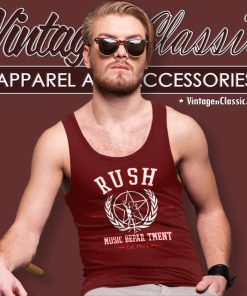 Rush Music Department Starman Tank Top Racerback
