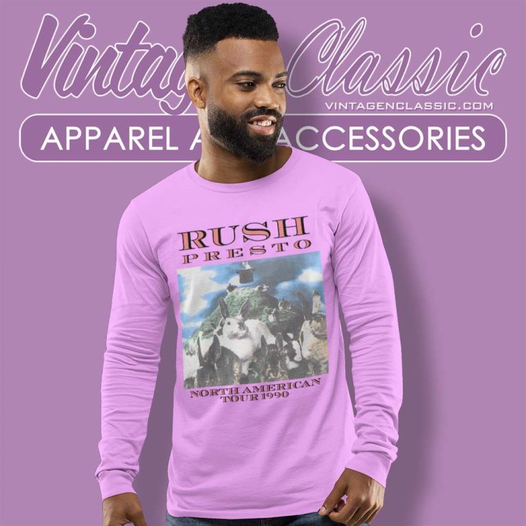 Rush North American Tour Long Sleeve Tee Rush North American Tour Long Sleeve Tee