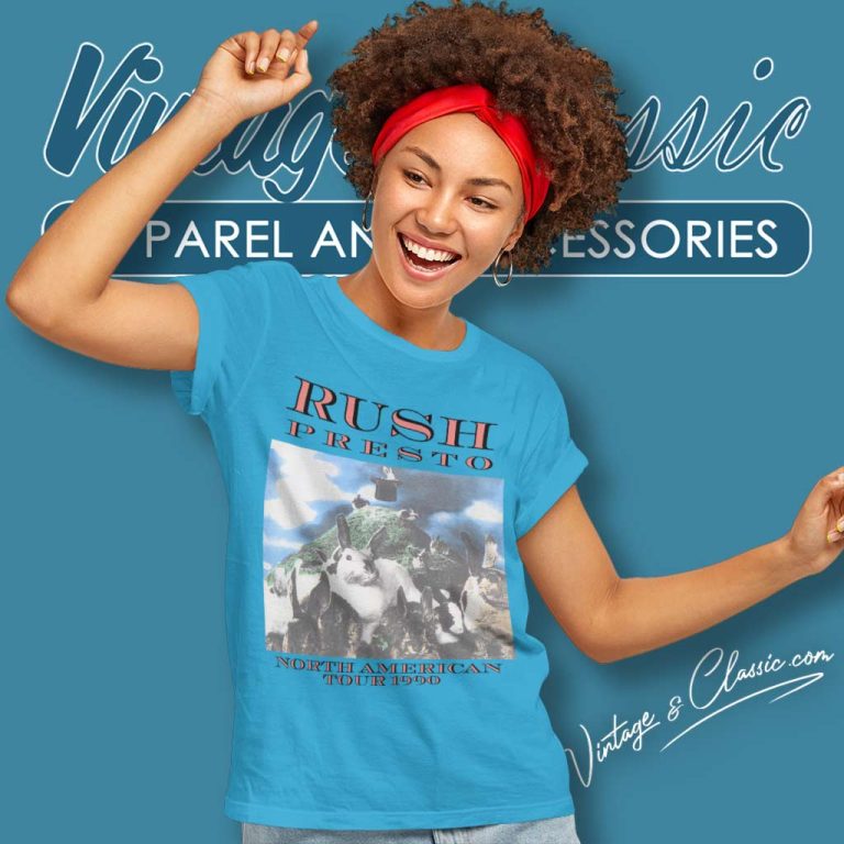 Rush North American Tour Women TShirt Rush North American Tour Women TShirt