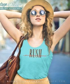 Rush Permanent Waves Tank Top Racerback