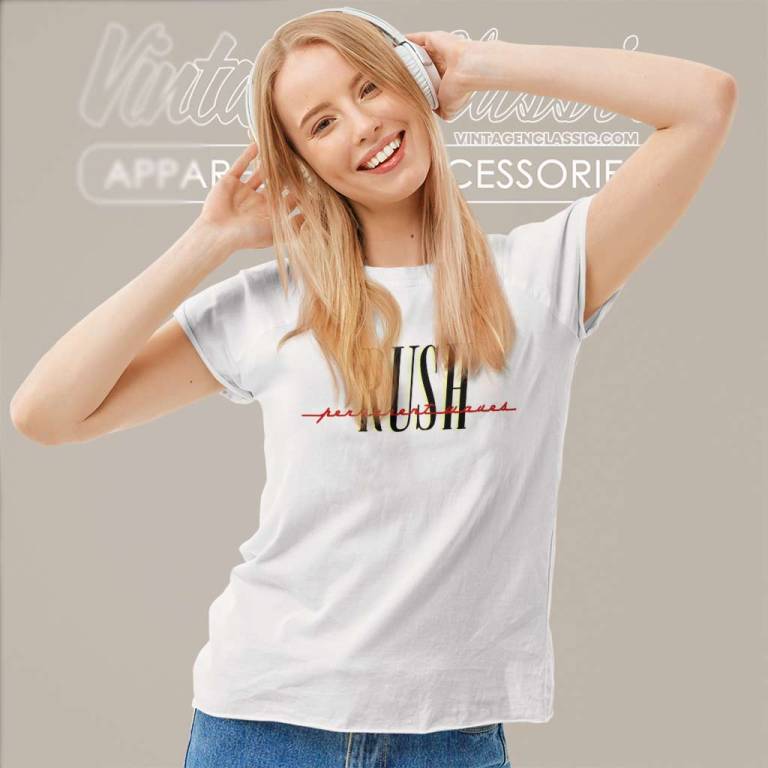 Rush Permanent Waves Women TShirt Rush Permanent Waves Women TShirt