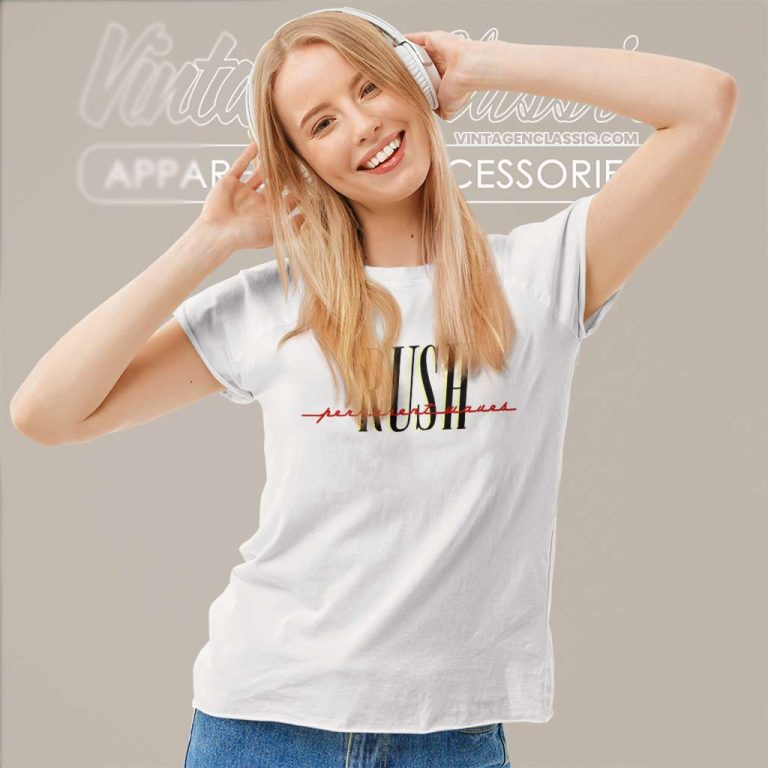 Rush Permanent Waves Women TShirt Rush Permanent Waves Women TShirt